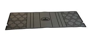 REAR FLOOR MAT FOR D-MAX SERIES, A LIGHT GRAY WITH BLACK PATTERN
