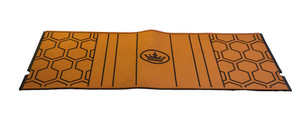 REAR FLOOR MAT FOR D-MAX SERIES, B KHAKI WITH BLACK PATTERN REAR FLOOR MAT FOR D-MAX SERIES, B KHAKI WITH BLACK PATTERN