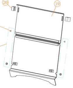 DOT Clear 2-Piece Foldable Windshield for ECO by ICON, ICON Commercial, and ICON Gas Golf Carts DOT Clear 2-Piece Foldable Windshield for ECO by ICON, ICON Commercial, and ICON Gas Golf Carts