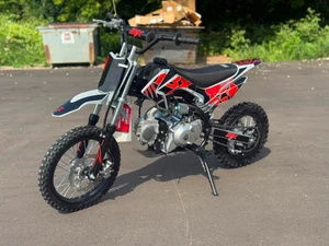 2026 IBX Roost PAD125-1F 125cc Red fully automatic pit bike