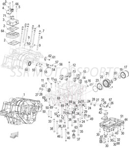 Crankcase Assembly for QJ SRT750X