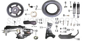 ENGINE ASSY MEIDUO FOR SSR X6 150 ENGINE ASSY MEIDUO FOR SSR X6 150