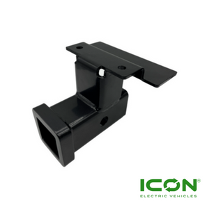 ICON EV Golf Cart Rear Trailer Hitch Kit with 2" Receiver (Does NOT Fit ICON Gas Models) (Will Fit Advanced EV with Backseat) ICON EV Golf Cart Rear Trailer Hitch Kit with 2" Receiver (Does NOT Fit ICON Gas Models) (Will Fit Advanced EV with Backseat)