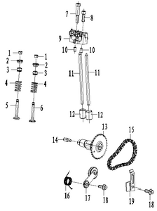 Valve Locker for Kayo KMB60 Valve Locker for Kayo KMB60