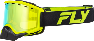 “Fly Racing Focus Snow Goggle 2024 dual-pane anti-fog snow lens”