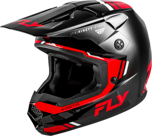 Fly Racing Kinetic Verdict Helmet front view — durable lightweight motocross helmet with DOT and ECE22.06 approval.