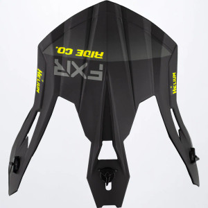 Helium Ride Co Helmet Peak Hi Vis