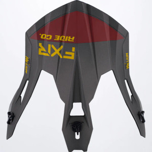 Helium Ride Co Helmet Peak Char/Gold/Rust