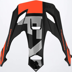 Torque X Evo Helmet Peak Orange