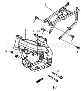 Frame for SSR SR450s
