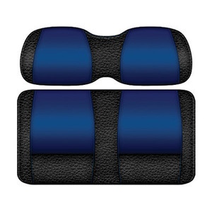 DoubleTake Veranda Front Cushion Set, Club Car Precedent 04+ - Black/Navy