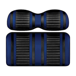 DoubleTake Extreme Front Cushion Set, Club Car Precedent 04+ - Black/Navy