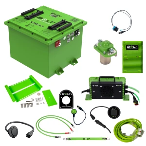 Bolt Energy Club Car Onward & Tempo 51V 105AH Heated Square Professional Battery Vanguard CAN Adapter Kit