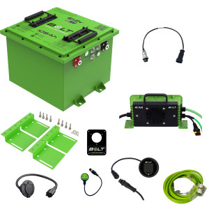 Bolt Energy 51V 105AH Square Heated Standard Battery CAN Adapter Kit for ICON 2022-Up