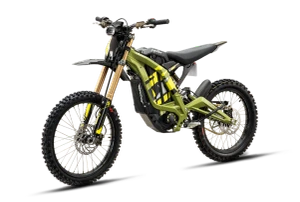 Main: 2025 Surron Light Bee X Green electric dirt bike