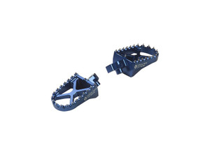 YCF Aluminum Foot Pegs for YCF Bikes (2024-2025) - Blue