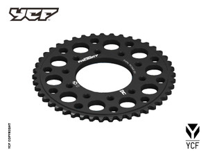 YCF 41T Aluminum Sprocket with 5-Bolt Fixation for Select YCF Bikes (2024-2025) - Black