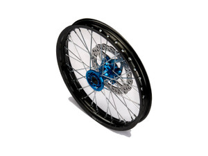 YCF 17" Front Aluminum Wheel with Brake Rotor & Sprocket for Bigy Bikes (2024-2025) - Blue