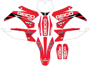 (01) GRAPHIC KIT GEICO (2018-2020) (01) GRAPHIC KIT GEICO (2018-2020)