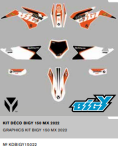 (01) GRAPHIC KIT (BIGY150MX) 2022 (01) GRAPHIC KIT (BIGY150MX) 2022