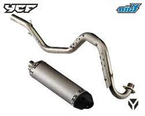 (08) YCF EXHAUST W/SPARK ARRESTOR - BIGY
