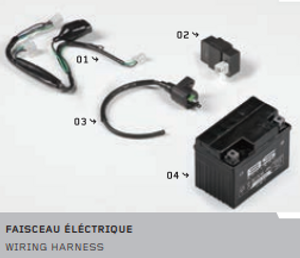 (01) WIRING HARNESS - BIGY - WATERPROOF (01) WIRING HARNESS - BIGY - WATERPROOF