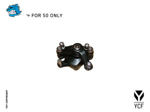 (02) REAR BRAKE CALIPER - (YCF50) (02) REAR BRAKE CALIPER - (YCF50)
