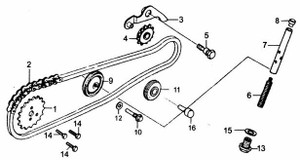 (02) TIMING CHAIN (90T) (140) (02) TIMING CHAIN (90T) (140)