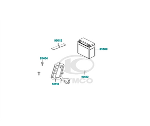 KYMCO UXV 450i Battery KYMCO UXV 450i Battery