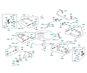 Neue OEM Bremsleitung Für Kymco Maxxer 400/450 & MXU 400/465