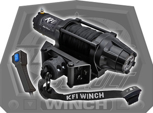 KFI 5000lbs Assault Winch (Wide) (Utv Winch) KFI 5000lbs Assault Winch (Wide) (Utv Winch)
