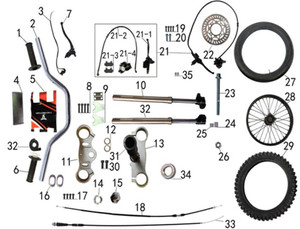 Tao DB27 Steering Parts For Sale