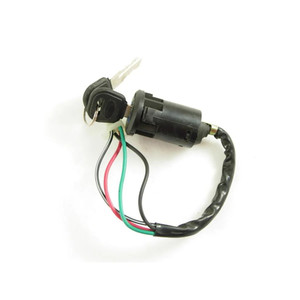 (05) Ignition Key Switch 4 Wire Male Plug (Tao DBX1) (05) Ignition Key Switch 4 Wire Male Plug (Tao DBX1)