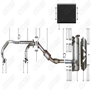 2023 Aodes SportCross 1000 (Exhaust System) 2023 Aodes SportCross 1000 (Exhaust System)