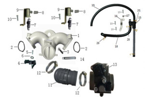 2023 Aodes Desertcross 1000-6 HVAC (Intake System)