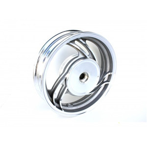 (220) Wolf Islander Rear Wheel (2.50-10) (Silver) (220) Wolf Islander Rear Wheel (2.50-10) (Silver)