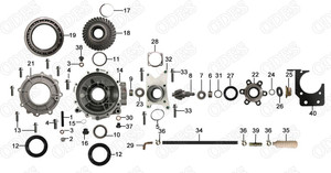 2023 Odes Junglecross 800ST-2 (Rear Differential)