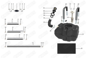 2023 Odes Junglecross 800ST-2 (Fuel System)