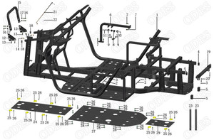 2023 Odes Junglecross 800ST-2 (Frame) 2023 Odes Junglecross 800ST-2 (Frame)