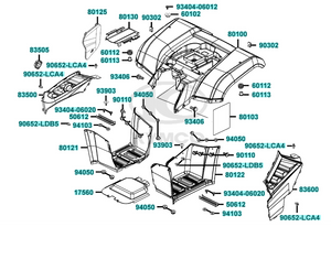 2023 KYMCO MXU 450i (Rear Fender/Mudguard Floor)