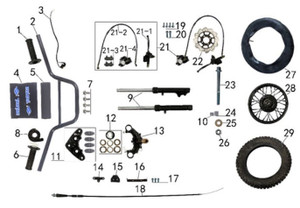 (10) Tao DB10 Front Wheel Spacer (20x12.5x20) (10) Tao DB10 Front Wheel Spacer (20x12.5x20)