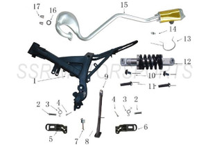 2016-2018 SSR SX50 (Frame) 2016-2018 SSR SX50 (Frame)