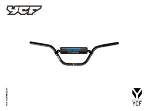 Aluminum Colored Handlebars "High" (Black)