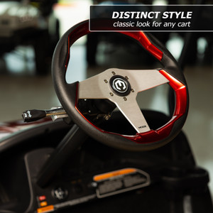MODZ Zilker Golf Cart Steering Wheel w/Adapter MODZ Zilker Golf Cart Steering Wheel w/Adapter