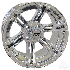 RHOX RX352, Chrome w/ Center Cap, 14x7 ET-25