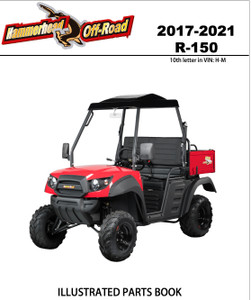 2017-2021 HAMMERHEAD R150 PARTS SCHEMATICS 2017-2021 HAMMERHEAD R150 PARTS SCHEMATICS