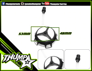 7297 | Fuel Cap- CNC Milled (Reaper Design) 7297 | Fuel Cap- CNC Milled (Reaper Design)