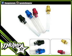 7018 | Fuel Cap Breather- CNC Alloy- BLUE 7018 | Fuel Cap Breather- CNC Alloy- BLUE