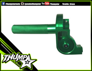4022 | Throttle Assembly- CNC Milled (green) 4022 | Throttle Assembly- CNC Milled (green)