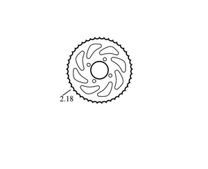 8311 | Rear Sprocket | MX50